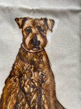 Load image into Gallery viewer, IMPERFECT OLD STOCK airedale tote bag
