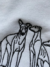 Load image into Gallery viewer, IMPERFECT Sighthound sweatshirt- WHITE S
