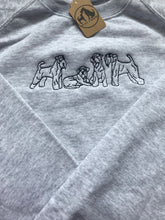 Load image into Gallery viewer, Embroidered Kerry Blue Terrier Sweatshirt - Gifts for Kerry lovers &amp; owners
