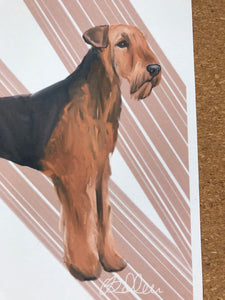 Airedale Terrier Fine Art Print