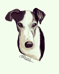 Digital Pet Portrait