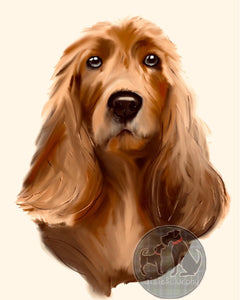 Digital Pet Portrait