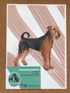 Airedale Terrier Fine Art Print