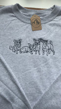 Load and play video in Gallery viewer, Embroidered Chihuahua Sweatshirt - For long or short haired chihuahua owners.

