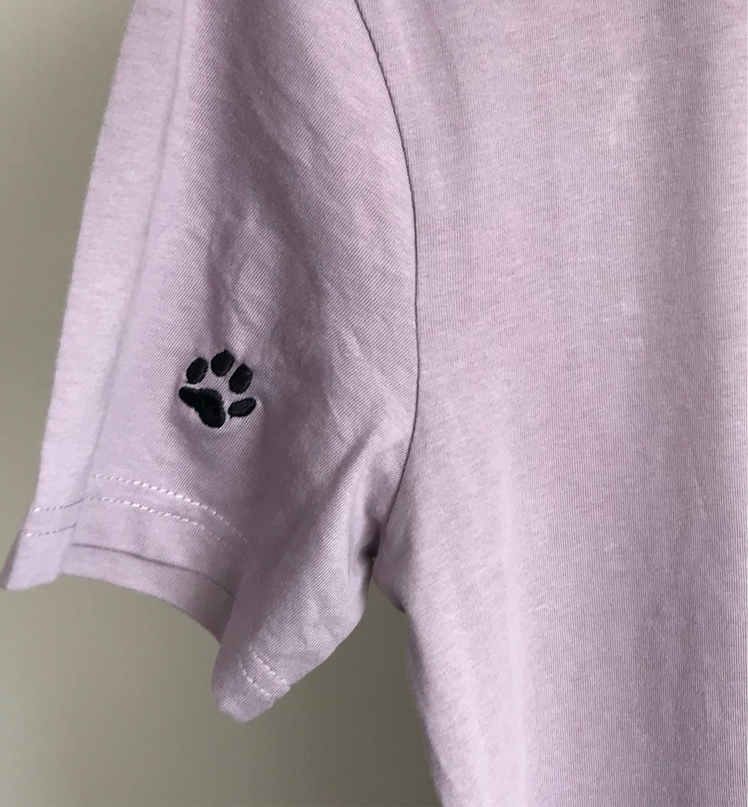 Custom Paw Print T-shirt (Sleeve)