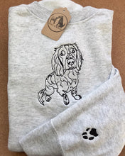 Load image into Gallery viewer, Custom Embroidered Pet Sweatshirt - For Animal Lovers
