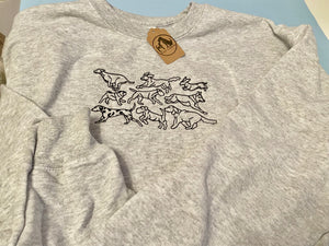 Dog Zoomies Sweatshirt for dog lovers