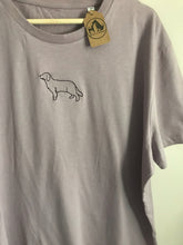 Load image into Gallery viewer, Embroidered Golden Retriever T-shirt - Gifts for goldie lovers and owners
