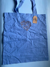 Load image into Gallery viewer, OLD STOCK OTTER TOTE BAG - cornflower blue
