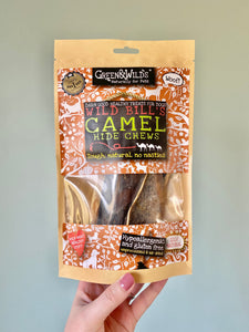 Camel Hide Chews 100g- Natural Dog Treats