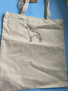 IMPERFECT Sighthound Tote Bag- BEIGE