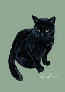 Digital Pet Portrait- Full Body