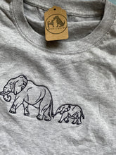 Load image into Gallery viewer, OLD STOCK Elephant T-shirt- grey M
