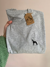 Load image into Gallery viewer, Dog Mini Silhouette T-Shirt - Gifts for dog owners and lovers- Border Terrier, Spaniel, Labrador, Golden Retriever, German Shepherd, Sighthound, Border Collie, Staffordshire Bull Terrier, Kerry Blue Terrier, Rottweiler,

