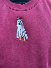 Load image into Gallery viewer, Halloween Puppy Ghost Dog Sweatshirt - For spooky season lovers.
