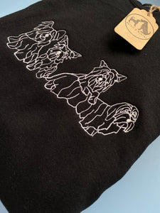 Embroidered Skye Terrier Sweater - Gifts for Skye Terrier Lovers and owners