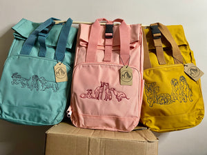 Doodle Dogs Breed Backpack for Dog Lovers and Owners colourful