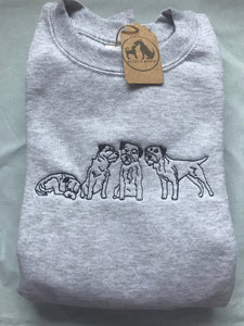 Custom Doodle Pet Sweatshirt - Gifts for dog / cat owners