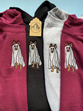 Load image into Gallery viewer, Halloween Puppy Ghost Dog Sweatshirt - For spooky season lovers.
