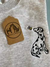 Load image into Gallery viewer, Spring Dalmatian Outline Sweatshirt - Gifts sporty dog owners and lovers.
