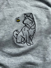 Load image into Gallery viewer, Spring Shiba Inu Outline Sweatshirt - Gifts for Boston owners and lovers.
