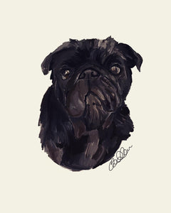 Digital Pet Portrait