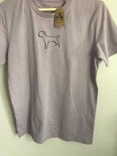Load image into Gallery viewer, Embroidered Border Terrier T-Shirt - Gifts for terrier lovers and owners
