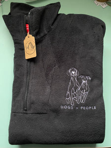 Custom Embroidered Pet Fleece - For animal Lovers and Pet Parents