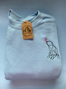 Spring Staffy Sweatshirt- For Staffordshire Bull Terrier owners