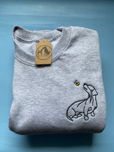 Load image into Gallery viewer, Spring Dachshund Outline Sweatshirt - Gifts for sausage dog owners and lovers.

