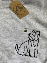 Load image into Gallery viewer, Westie Outline Sweatshirt - Gifts for west highland terrier owners and lovers.

