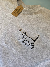Load image into Gallery viewer, Spring Cat Outline Sweatshirt - Gifts for cat owners and lovers.
