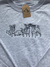 Load image into Gallery viewer, Embroidered Chihuahua Sweatshirt - For long or short haired chihuahua owners.
