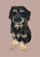 Load image into Gallery viewer, Digital Pet Portrait- Full Body
