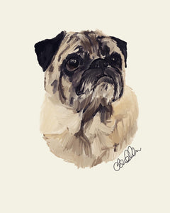 Digital Pet Portrait