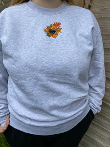 Autumn Leaves Dog Sweatshirt - For dog lovers and owners.