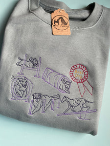 Agility Dogs Sweatshirt - For Dog Lovers