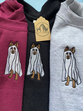 Load image into Gallery viewer, Halloween Puppy Ghost Dog Sweatshirt - For spooky season lovers.
