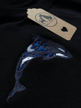 Load image into Gallery viewer, Embroidered Whale sweatshirt
