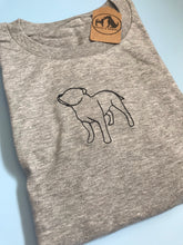Load image into Gallery viewer, Staffie T-shirt - Gifts for Staffordshire Bull Terrier Lovers and Owners
