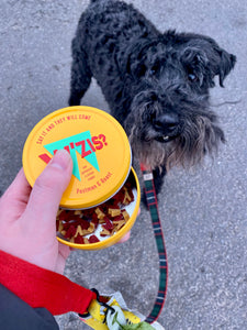 W’zis - Postman & Roast Dog Treats (Yellow Tin)