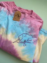 Load image into Gallery viewer, IMPERFECT- tie dye T-shirt -L JELLYBEAN
