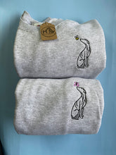 Load image into Gallery viewer, Spring Sighthound Sweatshirt- for whippet, greyhound, lurcher owners
