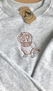 Custom Embroidered Pet Sweatshirt - For Animal Lovers
