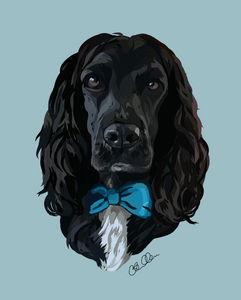 Digital Pet Portrait