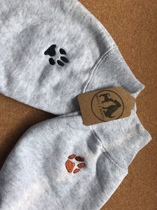 ADD ON - Custom Paw Print Embroidered Sleeve Detail
